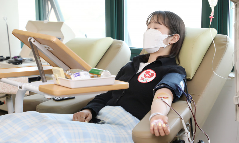 신천지 빌립지파 ‘생명 ON’ 886명 헌혈 캠페인에 동참